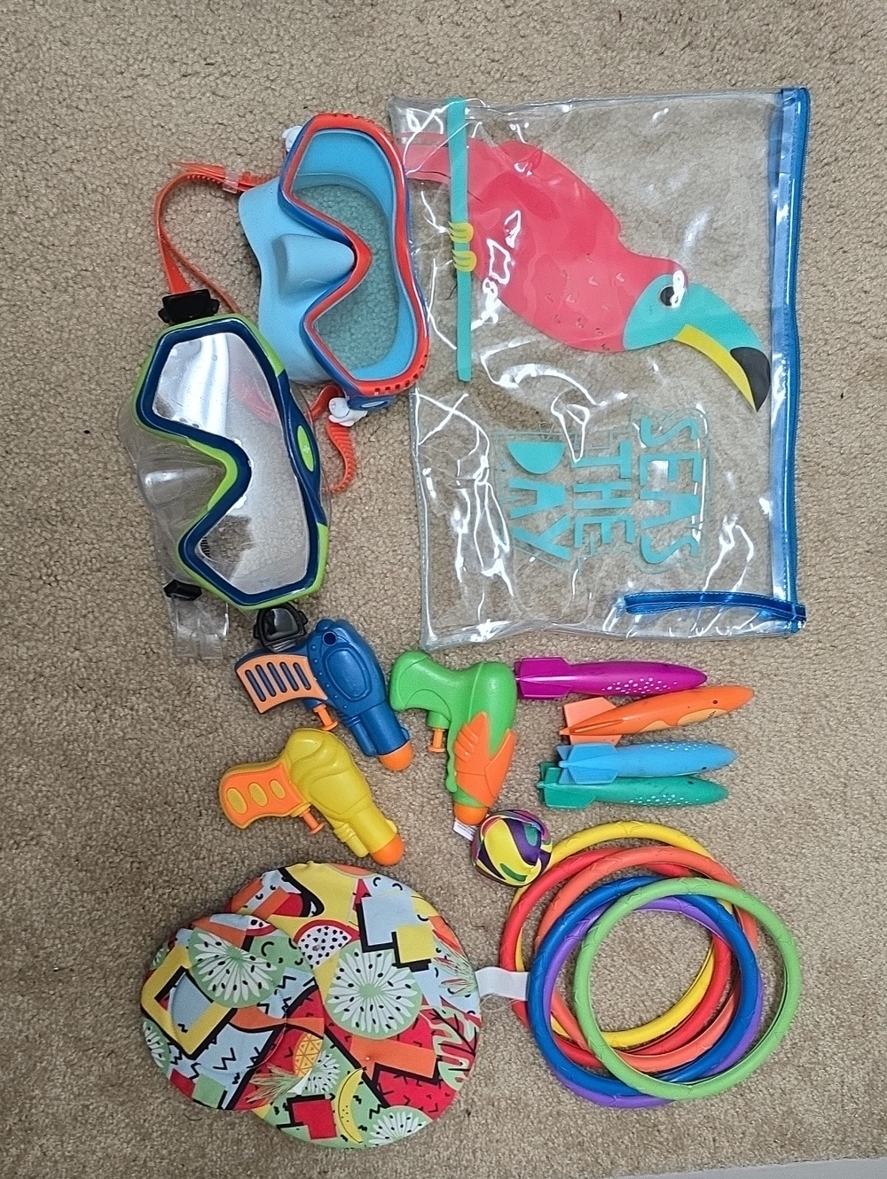 Kids Multi-Activity Water and Play Set - Bright Multi-Color